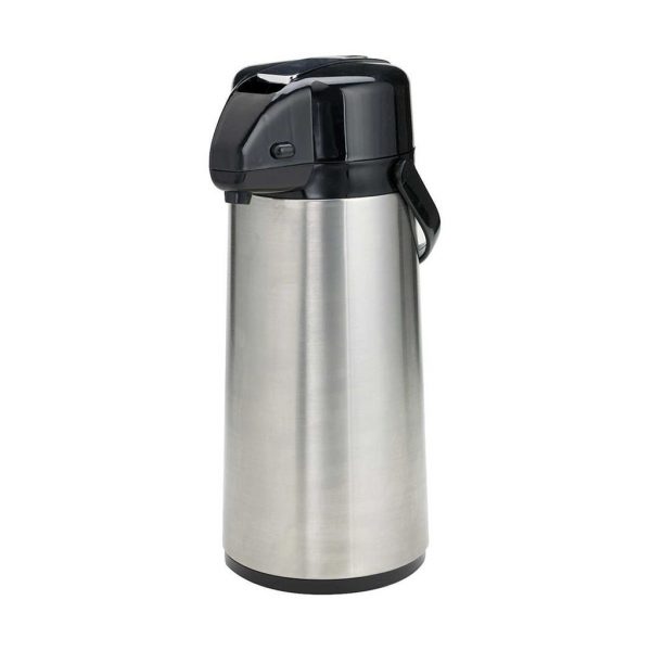 Choice 2.2 Liter Glass Lined Stainless Steel Airpot with Lever
